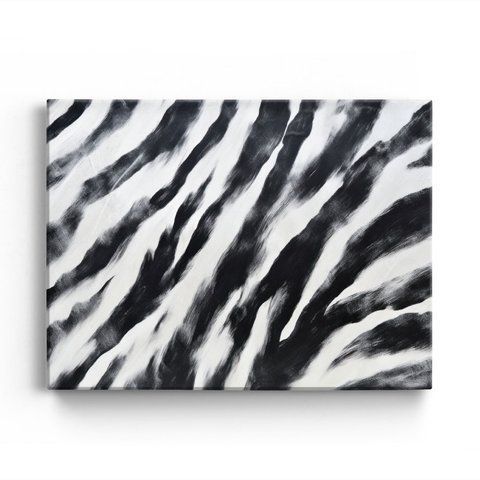 Картина Zebra Texture 4х3 (40x30) см txr005_zebra_texture_horizontal 4x3_40x30 фото