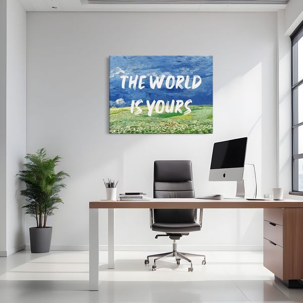 Картина World Is Yours 4х3 (40x30) см art010_world_is_yours_standard 4x3_40x30 фото