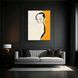 Картина Orange Accent Portrait 3х4 (40x30) см txr045_orange_accent_portrait_standard 3x4_40x30 фото 2
