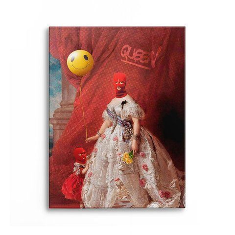 Картина Queen Dress 3х4 (40x30) см cs030_queen_dress_standard 3x4_40x30 фото