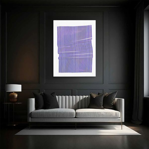 Картина Vertical Lines 3х4 (40x30) см geom012_vertical_lines_standard 3x4_40x30 фото