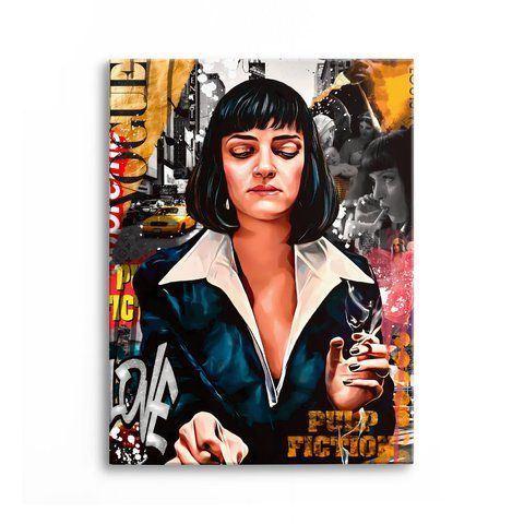 Картина Pulp Fiction 3х4 (40x30) см cs096_pulp_fiction_standard 3x4_40x30 фото