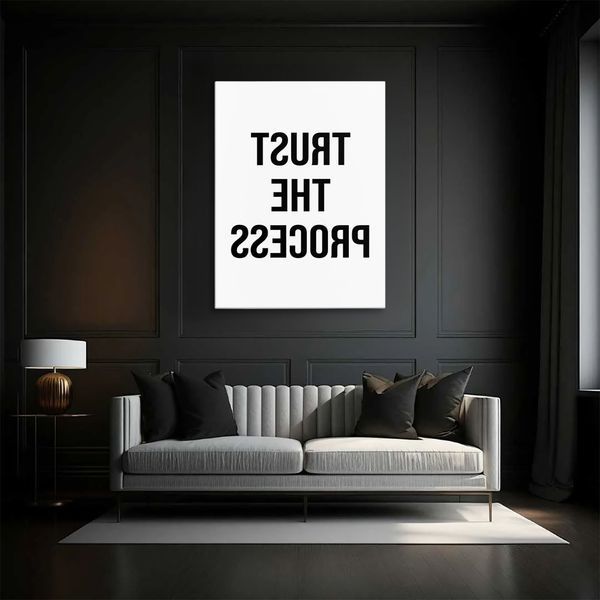 Картина Trust The Process Mirror 3х4 (40x30) см mtv009_trust_the_process_mirror_standard 3x4_40x30 фото