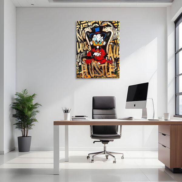 Картина No Luck All Hustle 3х4 (40x30) см cs084_no_luck_all_hustle_standard 3x4_40x30 фото