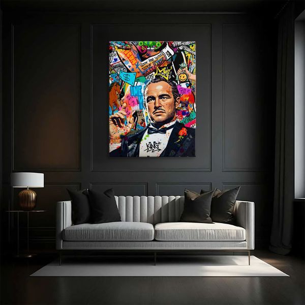 Картина Godfather Pop 3х4 (40x30) см cs110_godfather_pop_standard 3x4_40x30 фото