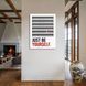 Картина Just Be Yourself 3х4 (40x30) см mtv011_just_be_yourself_standard 3x4_40x30 фото 3