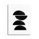 Картина Stacked Shapes 3х4 (40x30) см geom015_stacked_shapes_standard 3x4_40x30 фото 1