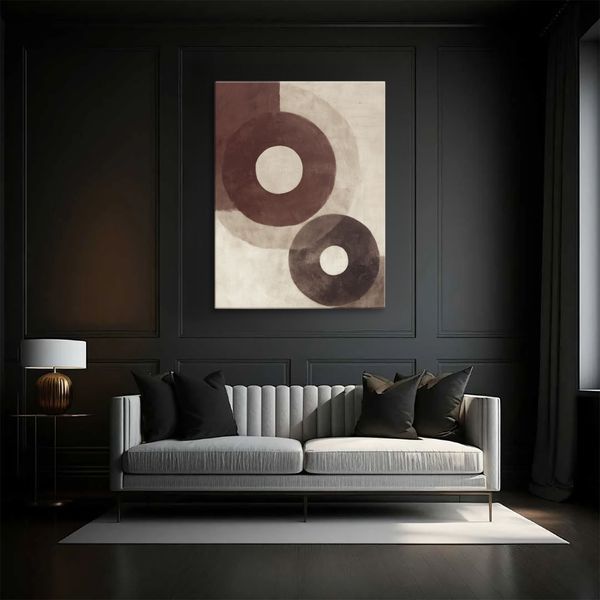Картина Circle Duo 4х3 (40x30) см txr012_circle_duo_horizontal 4x3_40x30 фото