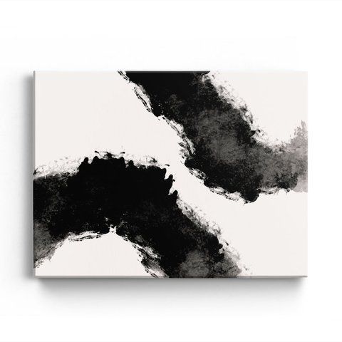 Картина Black Ink Flow 4х3 (40x30) см txr050_black_ink_flow_horizontal 4x3_40x30 фото