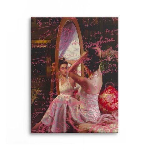 Картина Velvet Ritual 3х4 (40x30) см art004_velvet_ritual_standard 3x4_40x30 фото