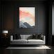 Картина Pastel Mountain Layers 3х4 (40x30) см txr002_pastel_mountain_layers_standard 3x4_40x30 фото 2