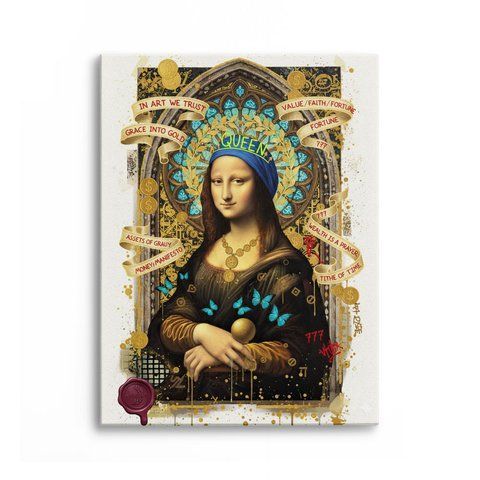 Картина Mona Queen 3х4 (40x30) см cs102_mona_queen_standard 3x4_40x30 фото