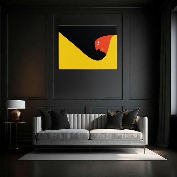 Картина Abstract Wave 4х3 (40x30) см geom006_abstract_wave_standard 4x3_40x30 фото