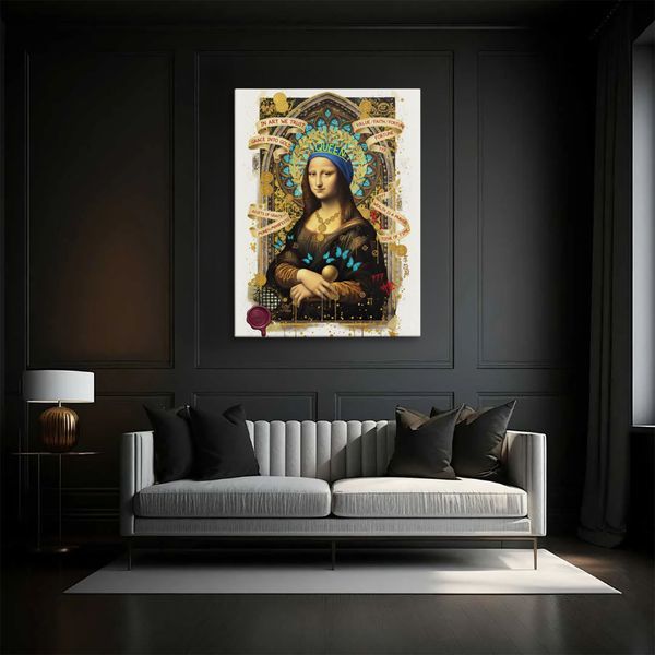 Картина Mona Queen 3х4 (40x30) см cs102_mona_queen_standard 3x4_40x30 фото