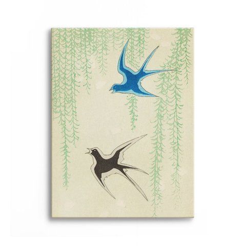 Картина Flying Swallows 3х4 (40х30) см an009_flying_swallows_standard 3x4_40x30 фото