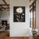 Картина Midnight Daisy 3х4 (40x30) см fl004_midnight_daisy_standard 3x4_40x30 фото 3