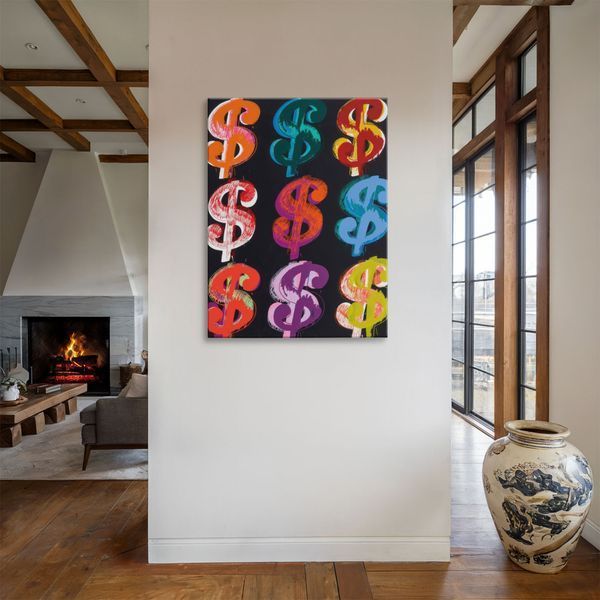 Картина Dollar Pop 3х4 (40x30) см cs001_dollar_pop_standard 3x4_40x30 фото