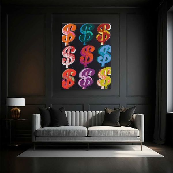 Картина Dollar Pop 3х4 (40x30) см cs001_dollar_pop_standard 3x4_40x30 фото