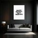 Картина Make Money Not Friends 3х4 (40x30) см mtv004_make_money_not_friends_standard 3x4_40x30 фото 2