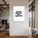 Картина Make Money Not Friends 3х4 (40x30) см mtv004_make_money_not_friends_standard 3x4_40x30 фото 3