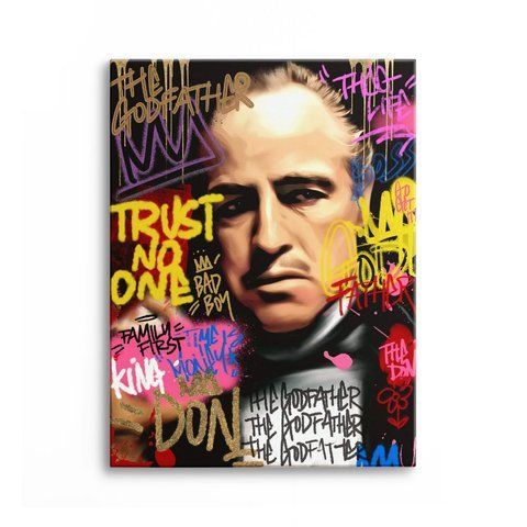 Картина Godfather Graffiti 3х4 (40x30) см cs003_godfather_graffiti_standard 3x4_40x30 фото